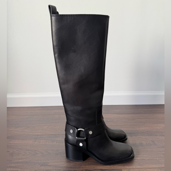 Loeffler Randall Audrey 70MM Leather Knee High Boots - Picture 5 of 16